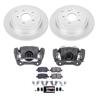 PowerStop® - Z23 Evolution Sport Plain Rear Brake Kit with Calipers