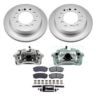 PowerStop® - Z23 Evolution Sport Plain Rear Brake Kit with Calipers