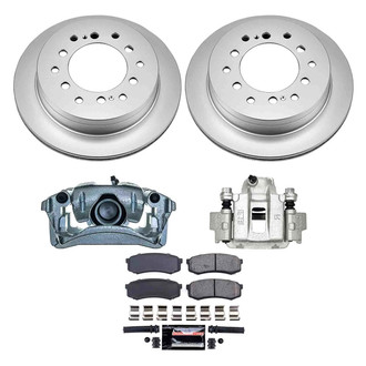 PowerStop® - Z23 Evolution Sport Plain Rear Brake Kit with Calipers
