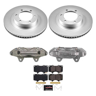 PowerStop® - Z23 Evolution Sport Plain Front Brake Kit with Calipers