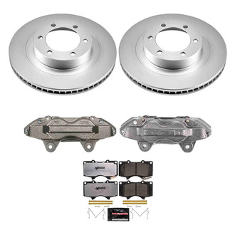 PowerStop® - Z36 Extreme Plain Front Brake Kit with Calipers
