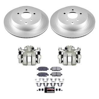 PowerStop® - Z23 Evolution Sport Plain Rear Brake Kit with Calipers