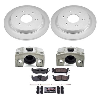 PowerStop® - Z23 Evolution Sport Plain Rear Brake Kit with Calipers