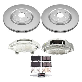 PowerStop® - Z23 Evolution Sport Plain Front Brake Kit with Calipers