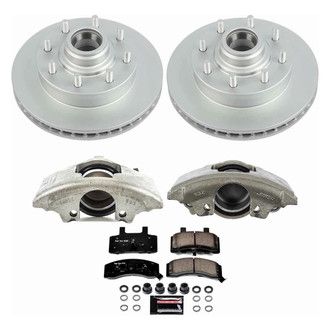 PowerStop® - Z23 Evolution Sport Plain Front Brake Kit with Calipers