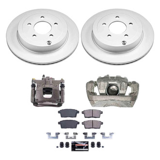 PowerStop® - Z23 Evolution Sport Plain Rear Brake Kit with Calipers