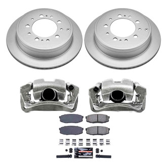 PowerStop® - Z23 Evolution Sport Plain Rear Brake Kit with Calipers