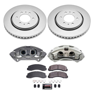 PowerStop® - Z23 Evolution Sport Plain Front Brake Kit with Calipers