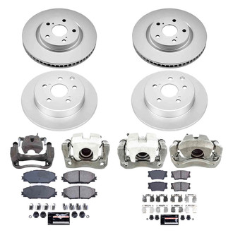 PowerStop® - Z23 Evolution Sport Plain Front and Rear Brake Kit with Calipers