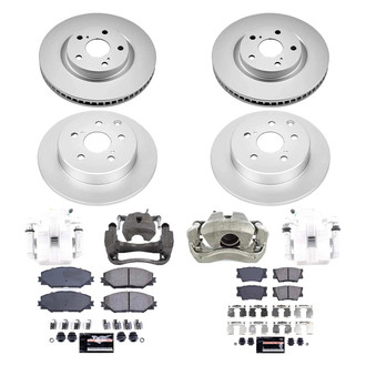 PowerStop® - Z23 Evolution Sport Plain Front and Rear Brake Kit with Calipers
