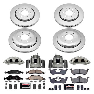 PowerStop® - Z23 Evolution Sport Plain Front and Rear Brake Kit with Calipers