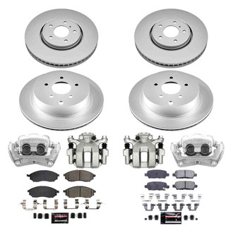 PowerStop® - Z23 Evolution Sport Plain Front and Rear Brake Kit with Calipers