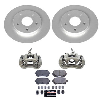 PowerStop® - Z23 Evolution Sport Plain Rear Brake Kit with Calipers