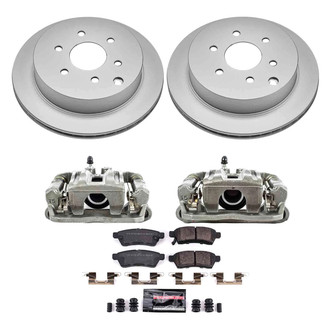PowerStop® - Z23 Evolution Sport Plain Rear Brake Kit with Calipers