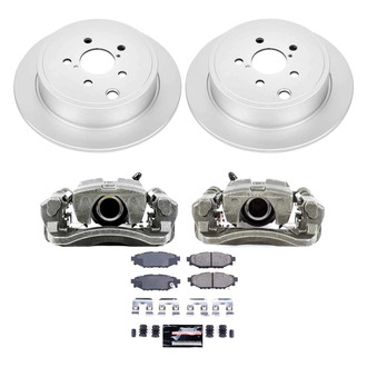PowerStop® CPR4631-23 - Z23 Evolution Sport Plain Rear Brake Kit with Calipers