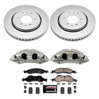 PowerStop® - Z23 Evolution Sport Plain Front Brake Kit with Calipers
