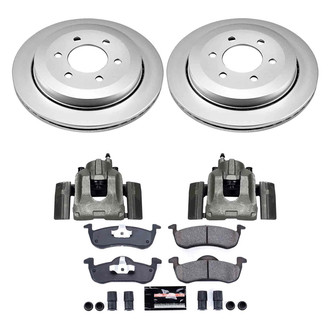 PowerStop® - Z23 Evolution Sport Plain Rear Brake Kit with Calipers