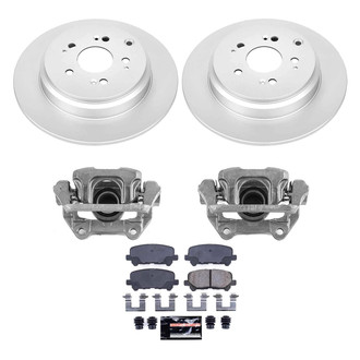 PowerStop® - Z23 Evolution Sport Plain Rear Brake Kit with Calipers