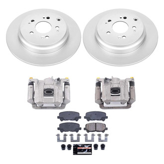 PowerStop® - Z23 Evolution Sport Plain Rear Brake Kit with Calipers