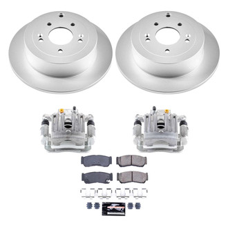PowerStop® - Z23 Evolution Sport Plain Rear Brake Kit with Calipers