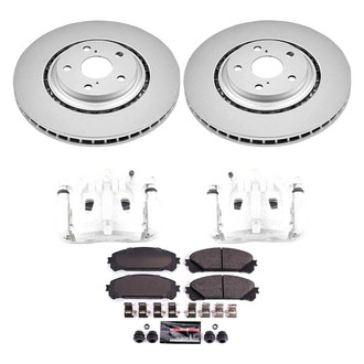 PowerStop® - Z23 Evolution Sport Plain Front Brake Kit with Calipers