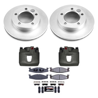 PowerStop® - Z23 Evolution Sport Plain Front Brake Kit with Calipers