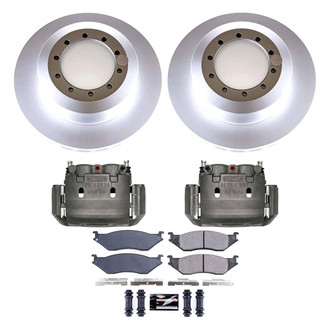 PowerStop® - Z23 Evolution Sport Plain Rear Brake Kit with Calipers