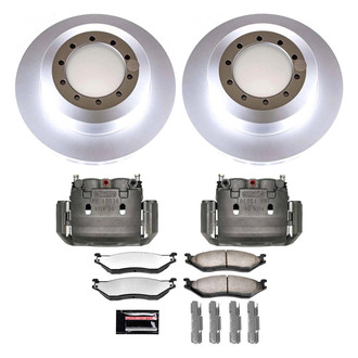 PowerStop® - Z36 Extreme Plain Rear Brake Kit with Calipers