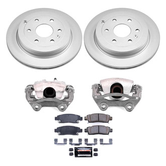 PowerStop® - Z23 Evolution Sport Plain Rear Brake Kit with Calipers
