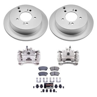 PowerStop® - Z23 Evolution Sport Plain Rear Brake Kit with Calipers