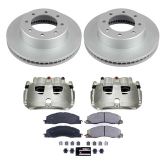 PowerStop® - Z23 Evolution Sport Plain Front Brake Kit with Calipers