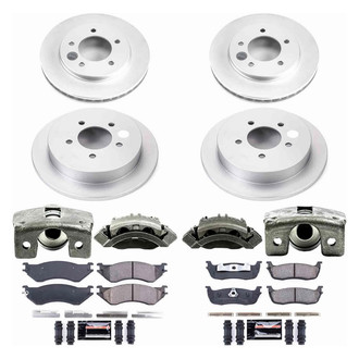 PowerStop® - Z23 Evolution Sport Plain Front and Rear Brake Kit with Calipers
