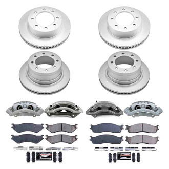 PowerStop® - Z23 Evolution Sport Plain Front and Rear Brake Kit with Calipers
