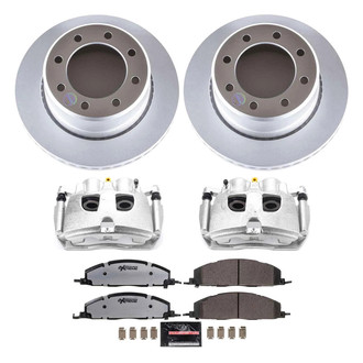 PowerStop® - Z36 Extreme Plain Rear Brake Kit with Calipers