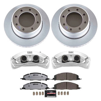 PowerStop® - Z36 Extreme Plain Rear Brake Kit with Calipers