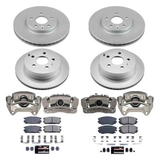 PowerStop® - Z23 Evolution Sport Plain Front and Rear Brake Kit with Calipers