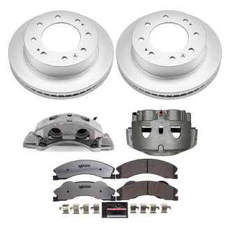 PowerStop® - Z36 Extreme Plain Front Brake Kit with Calipers