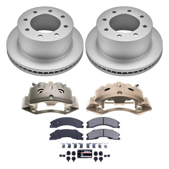 PowerStop® - Z23 Evolution Sport Plain Rear Brake Kit with Calipers