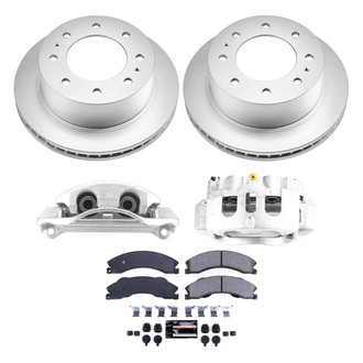 PowerStop® - Z23 Evolution Sport Plain Rear Brake Kit with Calipers