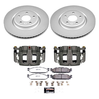 PowerStop® - Z36 Extreme Plain Front Brake Kit with Calipers