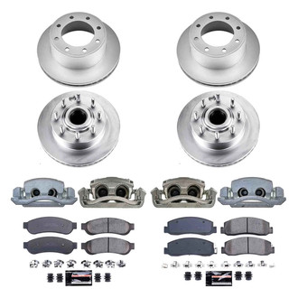 PowerStop® - Z23 Evolution Sport Plain Front and Rear Brake Kit with Calipers