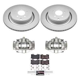 PowerStop® - Z23 Evolution Sport Plain Rear Brake Kit with Calipers