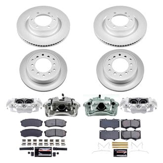 PowerStop® - Z23 Evolution Sport Plain Front and Rear Brake Kit with Calipers