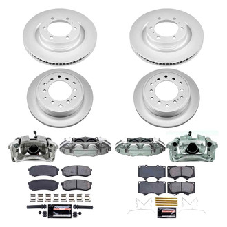 PowerStop® - Z23 Evolution Sport Plain Front and Rear Brake Kit with Calipers