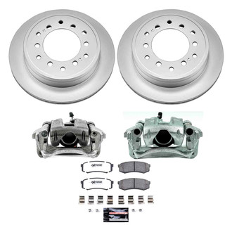 PowerStop® CPR5875-36 - Z36 Extreme Plain Rear Brake Kit with Calipers