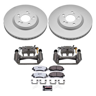 PowerStop® - Z36 Extreme Plain Front Brake Kit with Calipers