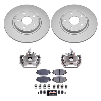 PowerStop® - Z23 Evolution Sport Plain Rear Brake Kit with Calipers