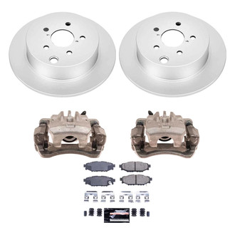PowerStop® - Z23 Evolution Sport Plain Rear Brake Kit with Calipers