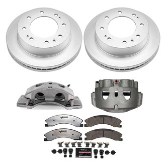 PowerStop® - Z36 Extreme Plain Front Brake Kit with Calipers