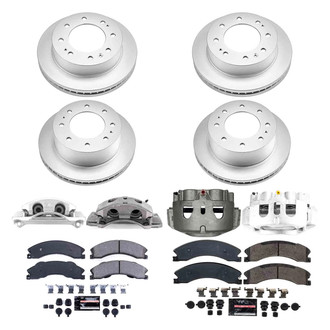 PowerStop® - Z23 Evolution Sport Plain Brake Kit with Calipers